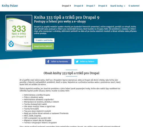 Realizace webu Knihy Polzer