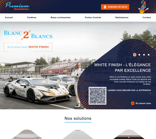 Realizace webu Premium Ouvertures