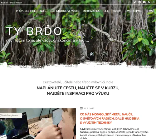 Realizace webu Ty Brďo